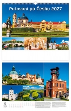 Kalendář nástěnný, Putování po Česku 2027