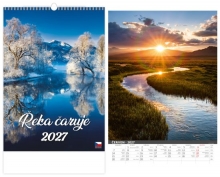 Kalendář nástěnný, Řeka čaruje 2027