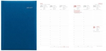 Diář Kronos, týdenní, A5, modrý 2027