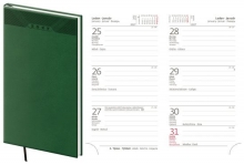Diář Print, týdenní, kapesní, zelený 2027
