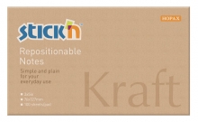 Bloček samolepicí KRAFT, 76x127 mm, 100 lístků