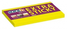 Bloček samol. Stick´n Extra Sticky 76 x 127 mm, 90 l., žl.