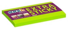 Bloček samol. Stick´n Extra Sticky 76 x 127 mm, 90 l., zel.