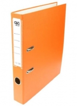 Pořadač pákový Auro A4, PP, hřbet 5 cm, oranžový