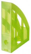 Stojan na časopisy Herlitz, transparentní zelený