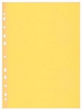 Obal závěsný A4, 50 mic, žlutý