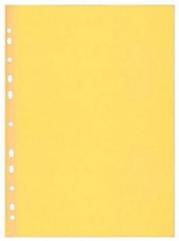 Obal závěsný A4, 50 mic, žlutý