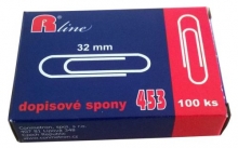 Spona dopisní 453 Rline, 32 mm, 100 ks