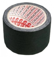 Páska textilní kobercová 48 mm x 7 m, černá