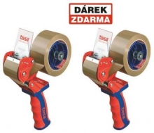 Odvíječ balicí pásky tesa Comfort s brzdou, 2 ks - Akce