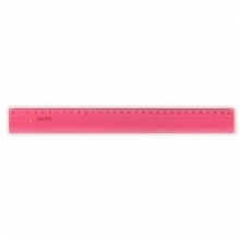 Pravítko Koh-i-noor, 30 cm, růžové