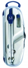 Kružítko kovové Spoko S0515, 15,5 cm, modré