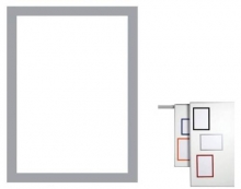 Rámeček magnetický Duraframe A4, stříbrný, 5 ks