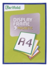 Rámeček magnetický djois Display Frame A4, modrý