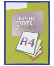 Rámeček magnetický djois Display Frame A4, modrý