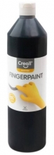 Barva prstová Creall Happy Ingredients 750 ml, černá