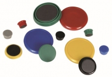 Magnet 24 mm, mix barev (balení 10 ks)