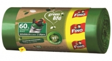 Pytel na odpad Fino 60x66 cm, 60 l, 27 mic, zavazov., 18 ks