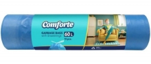 Pytel na odpad Comforte 60 l, 15 mic, zatahov., 15 ks, modrý