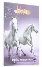 Desky na abecedu, Bílí koně