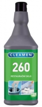 Prostředek čisticí CLEAMEN 260 na restaurační sklo, 1 l