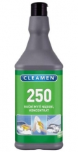 Prostředek na nádobí CLEAMEN 250, koncentrovaný, 1 l