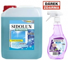Prostředek Sidolux Window na okna, 5 l, arctic, 2 ks - Akce