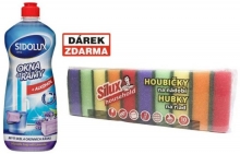 Prostředek Sidolux na okna a rámy 1 l, levandule, 4 ks -Akce