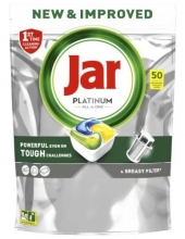 Kapsle do myčky Jar Platinum All in One Lemon, 50 ks