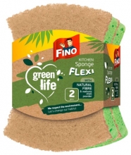 Houbička na nádobí Fino green life flexi, 2 ks