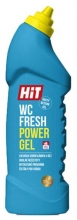 Prostředek čisticí Hit Power Gel na WC, 750 ml, Fresh