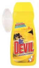 Prostředek čisticí Dr. Devil Gel na WC, 400 ml, Lemon