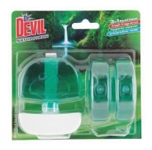 Závěs na WC Dr. Devil, tekutý, 3 x 55 ml, Natur Fresh