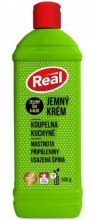 Krém čisticí Real, 600 g, Zelený čaj a Aloe