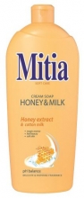 Mýdlo tekuté Mitia, 1 l, Honey & Milk