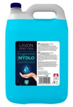 Mýdlo tekuté Lavon, antimikrobiální přísada a panthenol, 5 l
