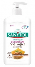 Mýdlo tekuté Sanytol, dezinfekční, vyživující, 250 ml