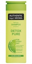 Šampon na vlasy AUTHENTIC toya Aroma 400 ml, Detox Pure