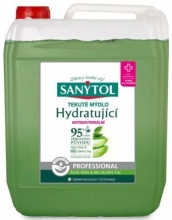 Mýdlo tekuté Sanytol, antibakter., 5 l, aloe vera a zel. čaj