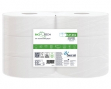 Papír toaletní Bio Tech Jumbo Maxi 421346, 27 cm, 6 ks