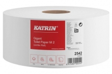 Papír toaletní Katrin Gigant, dvouvrstvý, recykl bílý, 6 ks