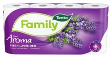 Papír toaletní Tento Fresh Aroma Lavender, dvouvrstvý, 8 ks