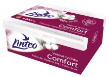 Tyčinky vatové Linteo, 200 ks