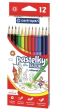 Pastelky Centropen 9520, sada 12 ks