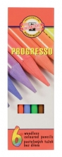 Pastelky Koh-i-noor Progresso 8755, 6 ks