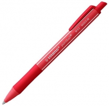Pero kuličkové Stabilo pointball colorful, 0,5 mm, červené
