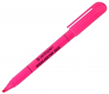Zvýrazňovač Centropen 2822, růžový