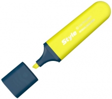 Zvýrazňovač Centropen Style 6252 Fluo, žlutý