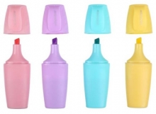 Zvýrazňovač Concorde Mini Pastel, sada 4 barvy