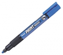 Popisovač permanentní Pentel Pain Marker, modrý